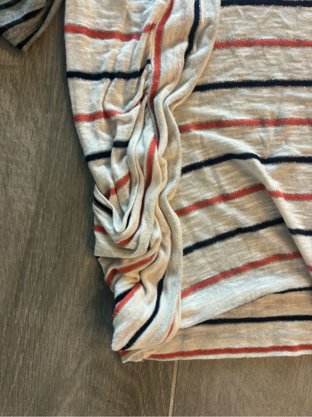 Striped Open-Front Women’s Cardigans - Picture 6 of 8